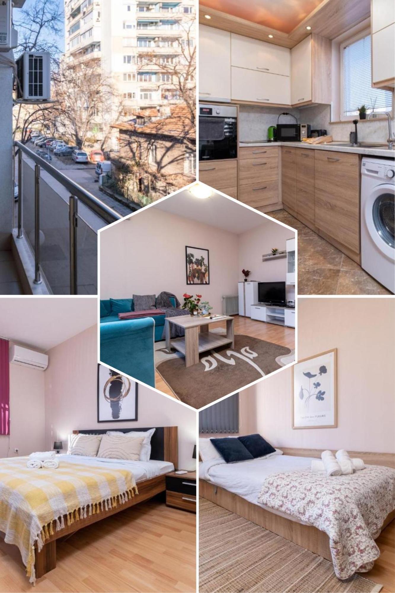 Comfortable 2Br Urban Getaway In City Center プロヴディフ エクステリア 写真